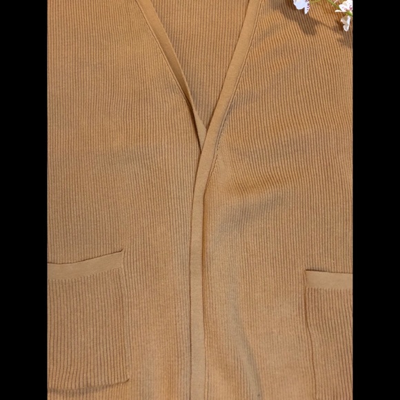 NWT - JESSICA LONDON LONG RIBBED CARDIGAN - DUSTER - Picture 5 of 7